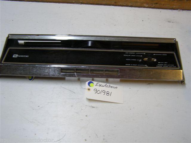 Maytag Dishwasher 901981 Control Panel used part assembly