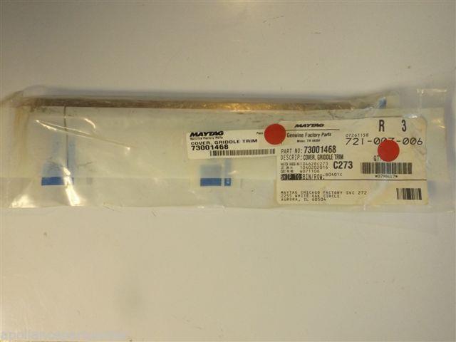 Maytag Jenn Air Gas Stove  73001468  Cover, Griddle Trim NEW IN BOX