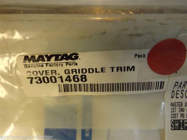 Maytag Jenn Air Gas Stove  73001468  Cover, Griddle Trim NEW IN BOX