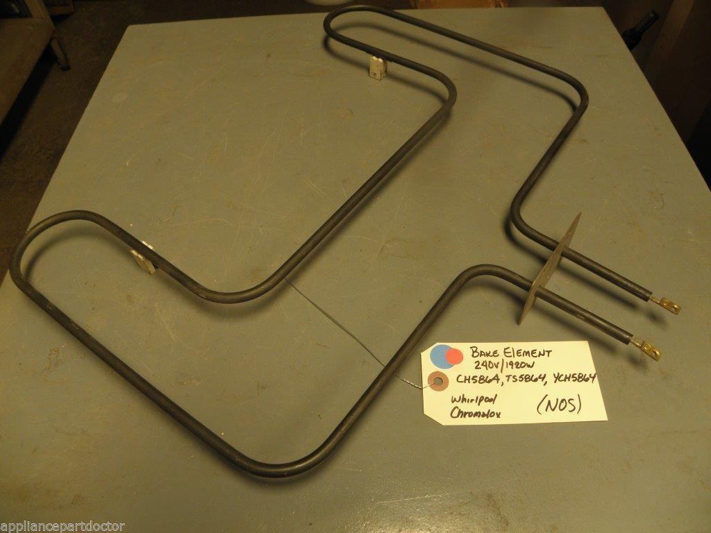 NOS Chromalox Whirlpool Bake Element CH5864 TS5864 YCH5864 240v/1920v