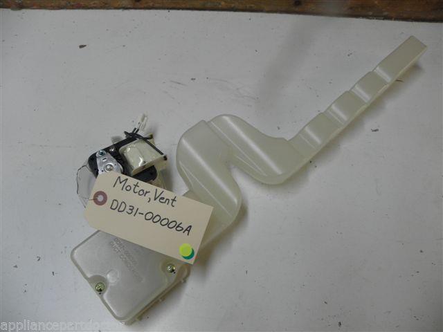 SAMSUNG DISHWASHER DD31-00006A DD67-00037A DD97-00147A MOTOR VENT, DUCT, USED