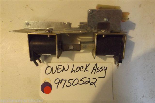 KITCHENAID STOVE  9750522 Oven Lock  used part