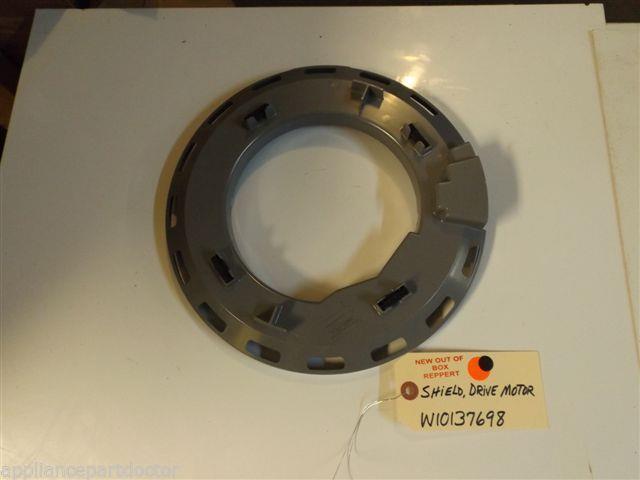 Whirlpool  WASHER W10137698  Shield, Drive Motor new w/o box