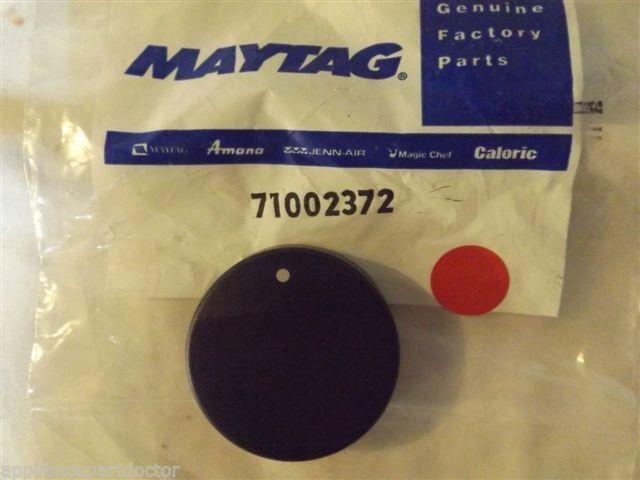 JENN AIR MAYTAG STOVE 71002372 Knob, Burner (blk)  NEW IN BAG