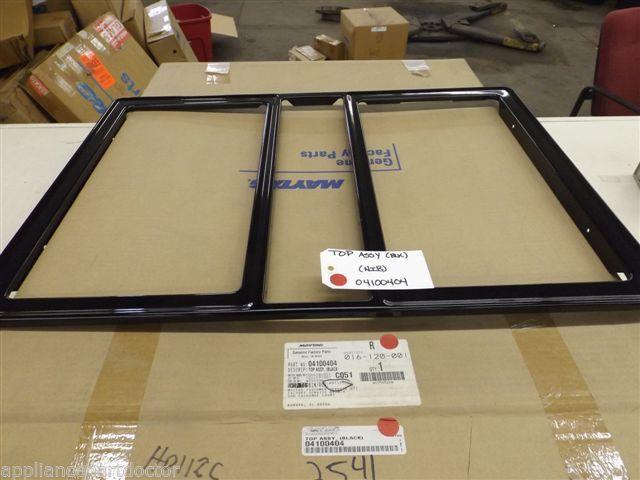 Maytag Stove 04100404 Top Assy (blk) NEW IN BOX