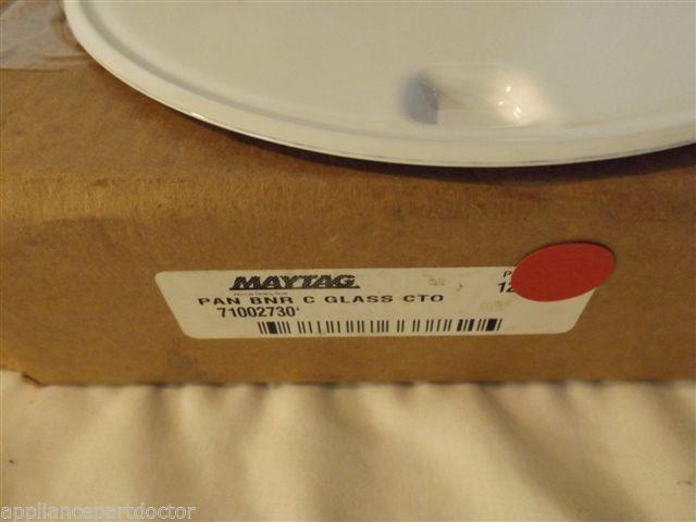 JENN AIR STOVE 71002730 Pan, Burner (lg-wht) NEW IN BOX