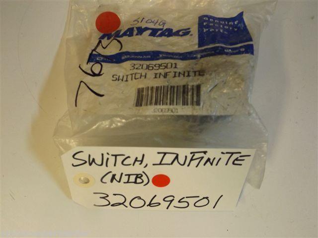 Maytag Amana Stove  32069501  SWITCH, INFINITE   NEW IN BOX