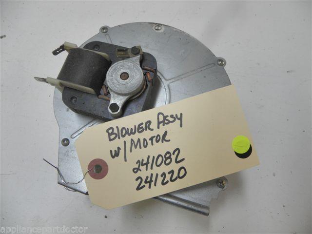 KITCHEN AID DISHWASHER 241082 241220 BLOWER UNIT W/ MOTOR USED PART ASSEMBLY