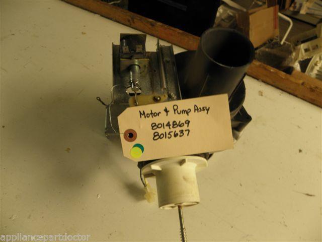 FRIDGIDAIRE DISHWASHER 8014869 8015637 MAIN MOTOR W/ PUMP USED PART ASSEMBLY