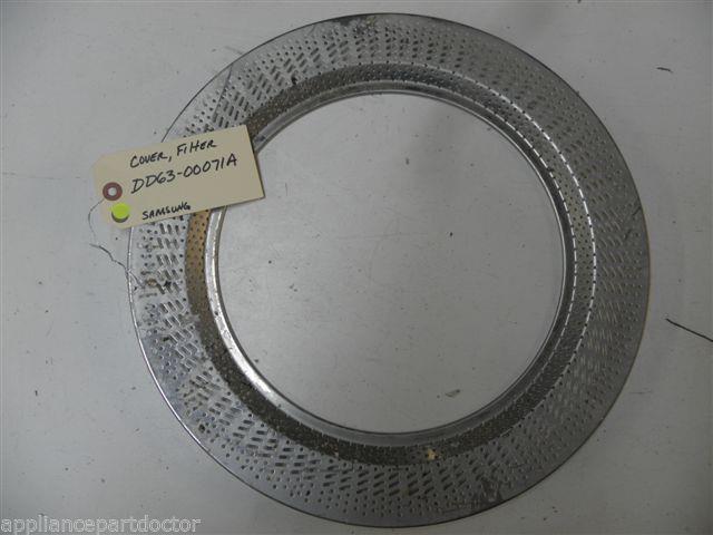 SAMSUNG DISHWASHER DD63-00071A FILTER COVER USED PART ASSEMBLY