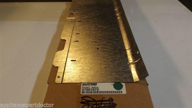 MAYTAG AMANA DRYER 37001072 Panel, Back  NEW IN BOX