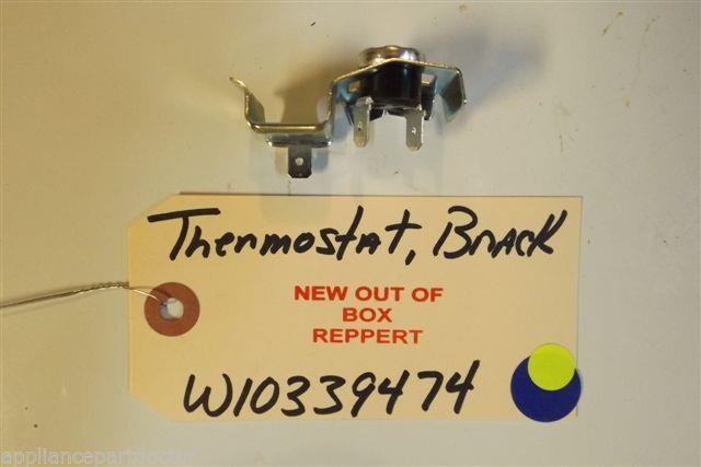 AMANA DISHWASHER W10339474   Thermostat,  bracket  NEW W/O BOX