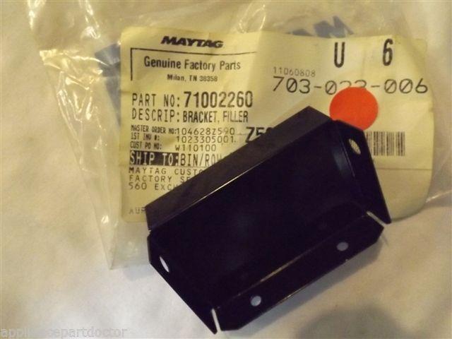 KENMORE JENN AIR STOVE 71002260 Bracket, Filler  NEW IN BAG