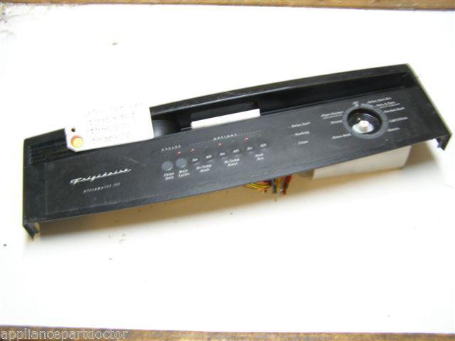 ELECTROLUX DISHWASHER 154454303 154409001 154389901 BLACK CONTROL PANEL W/ TIMER