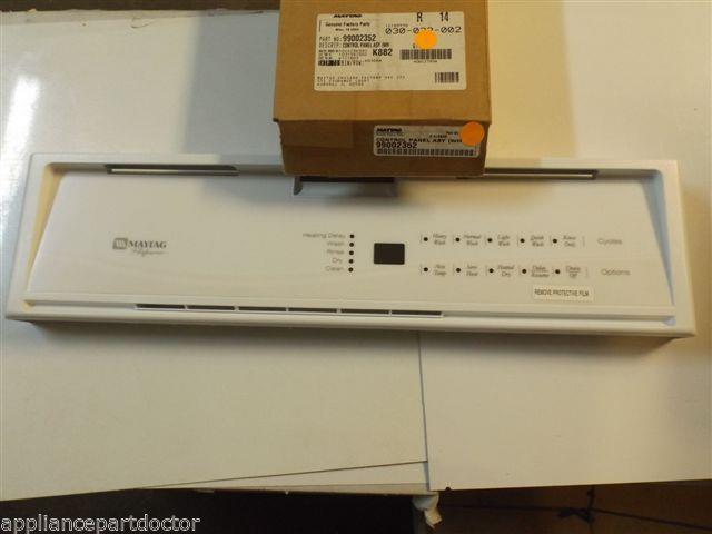 MAYTAG DISHWASHER 99002352 Control Panel Asy (wht) NEW IN BOX