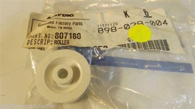 WHIRLPOOL CALORIC DISHWASHER 807180 Tube roller    NEW IN BAG