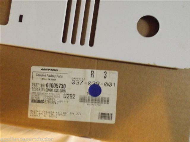 MAYTAG/ADMIRAL REFRIGERATOR 61005730 Cover, Coil (upr) NEW IN BOX