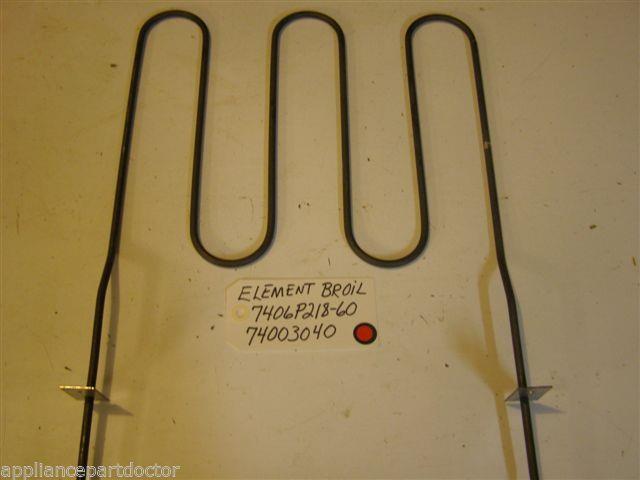 MAYTAG STOVE 7406P218-60  74003040  Element, Broil    USED