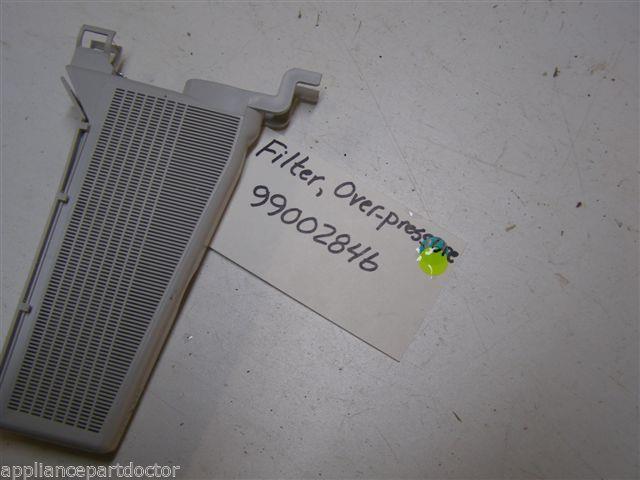 MAYTAG DISHWASHER 99002846 OVER PRESSURE FILTER USED PART ASSEMBLY