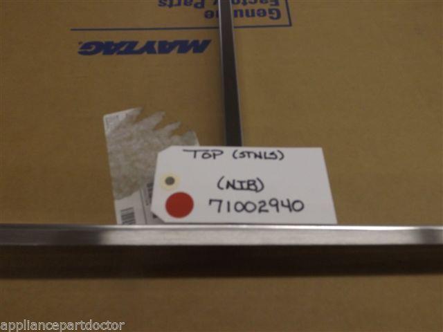 Maytag Stove 71002940 Top, (stnls) NEW IN BOX