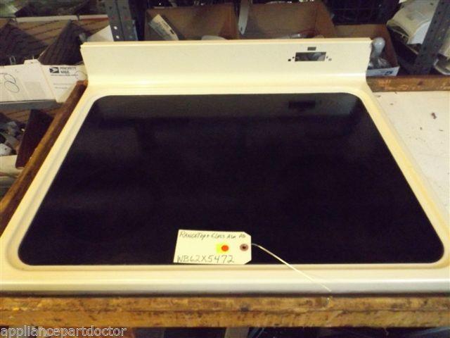 GE STOVE WB62X5472  Rangetop & Glass USED PART