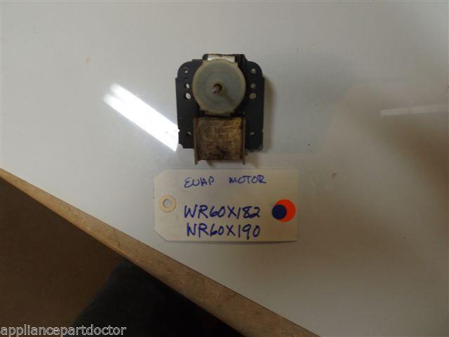 REFRIGERATOR  WR60X182  WR60X190 EVAPORATOR MOTOR without blade USED PART