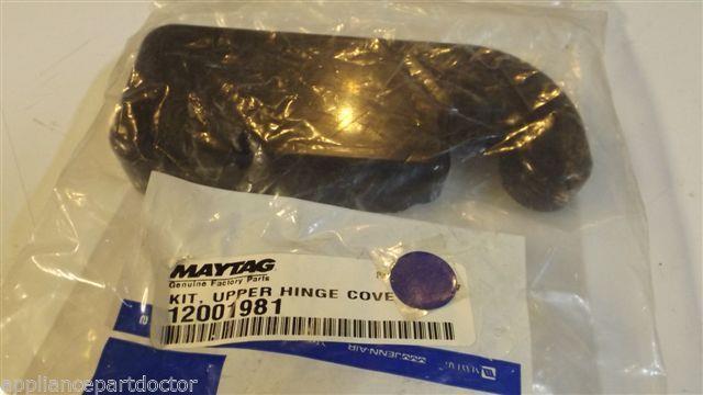 MAYTAG WHIRLPOOL REFRIGERATOR 12001981 Upper hinge cover  NEW IN BAG