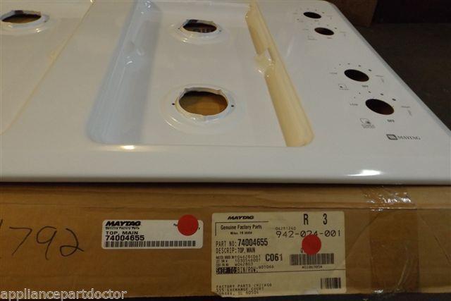 MAYTAG STOVE 74004655 Maintop   NEW IN BOX