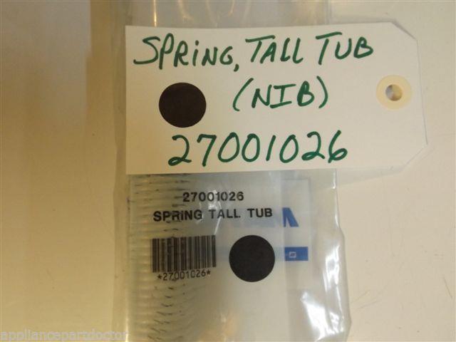 Maytag Washer  27001026  Spring, Tall Tub NEW IN BOX