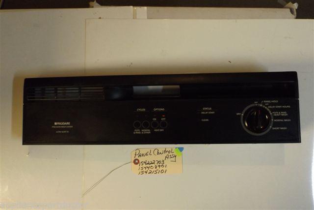 FRIGIDAIRE DISHWASHER  154222703  154408901  154215101  Panel-control USED