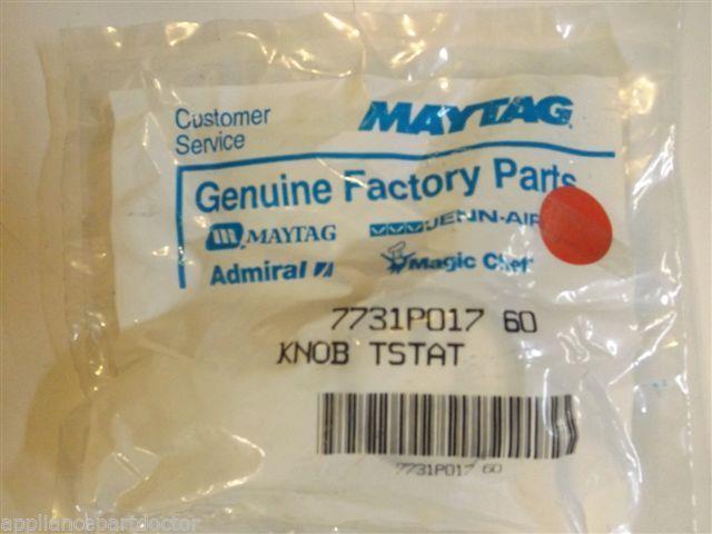 Maytag Magic Chef Stove  7731P017-60  KNOB TSTAT   NEW IN BOX