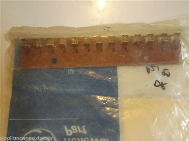 GE Dryer  WE4X203  TERM. BOARD  NEW IN BOX