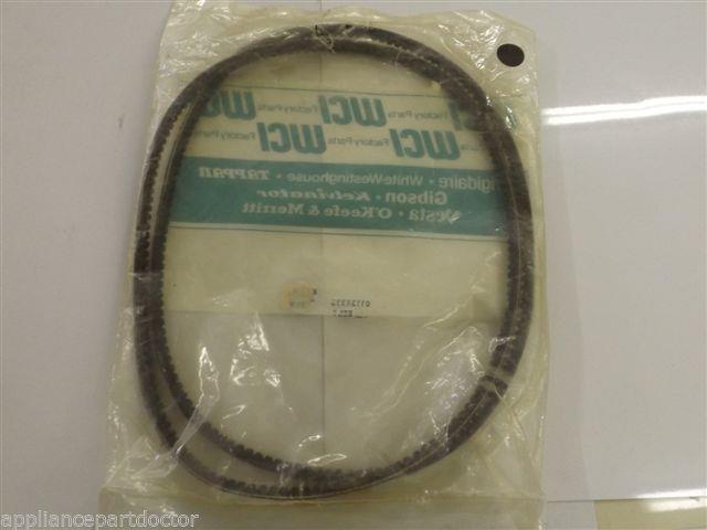WCI Frigidaire Electrolux Washer  01134395  BELTS (SET OF 2)  NEW IN BOX
