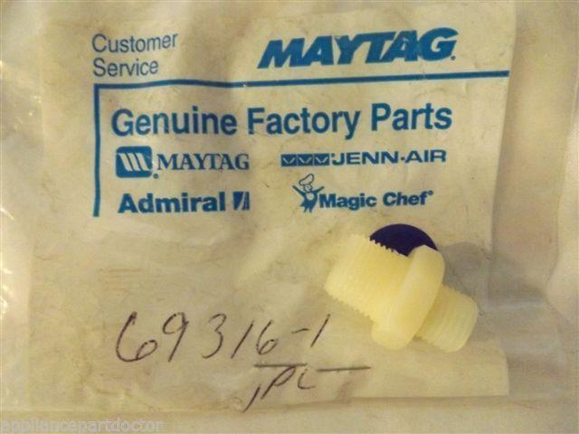 ADMIRAL JENN AIR REFRIGERATOR 69316-1 Union, Reducing (5/16``-3/8``)  NEW IN BOX