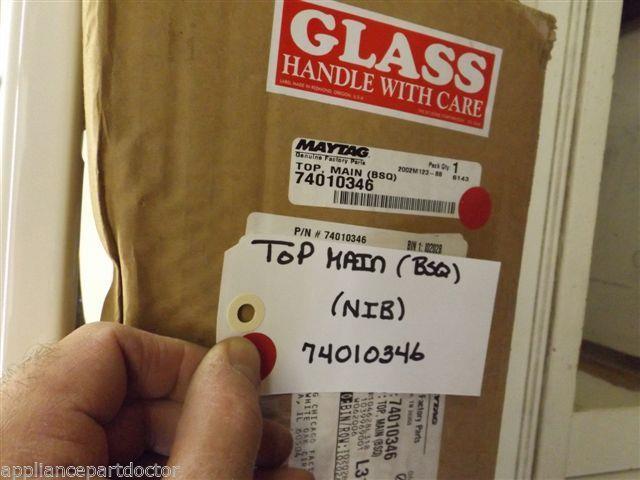 Maytag Stove 74010346 Top, Main (bsq) NEW IN BOX