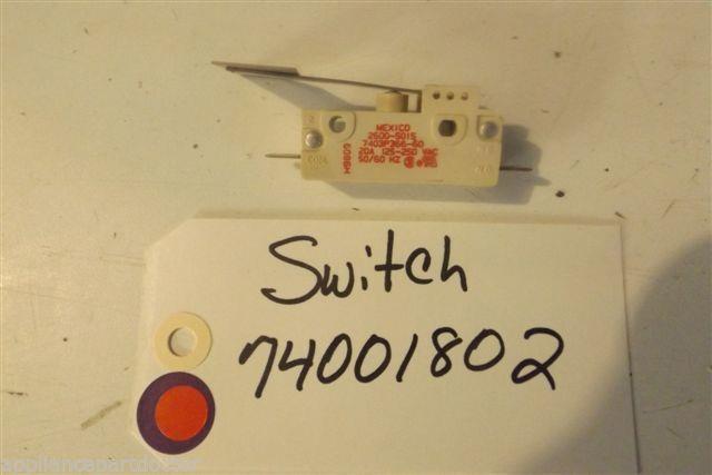 MAYTAG STOVE 74001802 Switch  used part