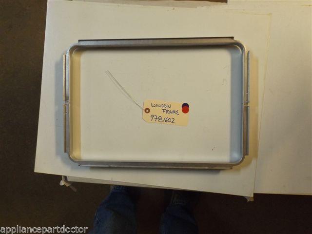 KITCHENAID STOVE 9781602 Frame, Window USED