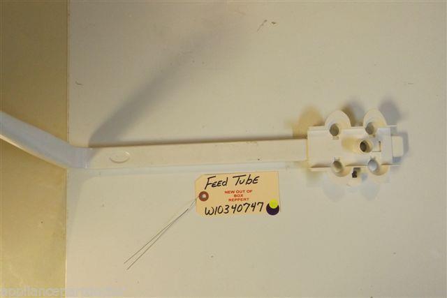 AMANA DISHWASHER W10340747 Feed Tube  NEW W/O BOX