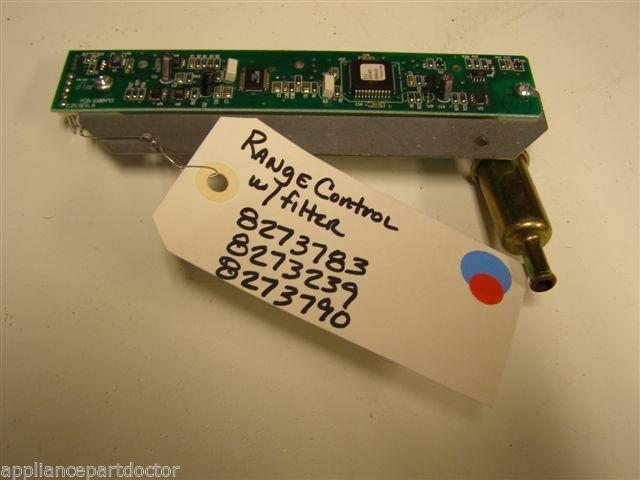 KENMORE STOVE 8273783 8273239 8273790 RANGE CONTROL w/ FILTER  USED PART