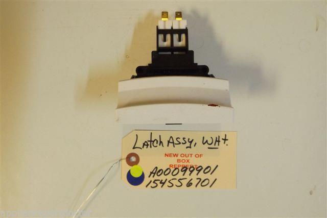 FRIGIDAIRE DISHWASHER A00099901  154556701  Latch Assy,white   NEW W/O BOX