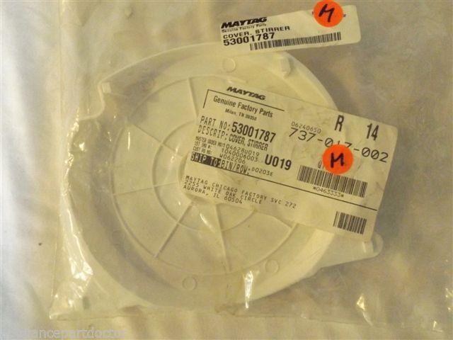 MAYTAG MICROWAVE 53001787 Cover, Stirrer  NEW IN BOX