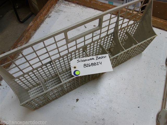 KENMORE DISHWASHER 8268824 SILVERWARE BASKET USED PART ASSEMBLY