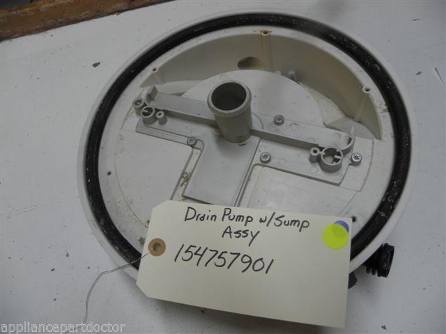 ELECTROLUX DISHWASHER 154757901 15447390 DRAIN PUMP TURBITITY SENSOR & SUMP ASSY