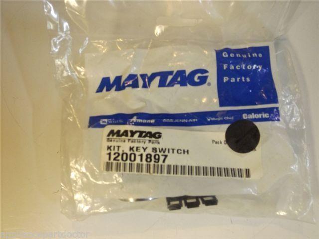 Maytag Whirlpool Washer  12001897  Kit, Key Switch  NEW IN BOX