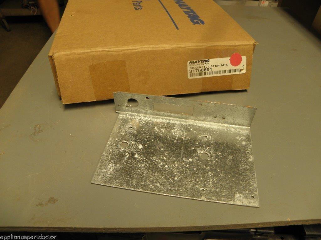 Amana Maytag Stove 31768801 Door Latch Mounting Bracket  NEW IN BOX