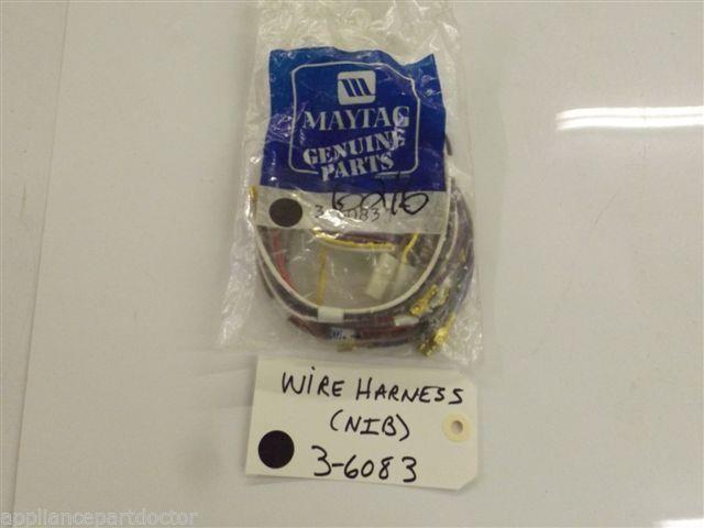 Maytag Washer Combo  3-6083  WIRE HARNESS   NEW IN BOX