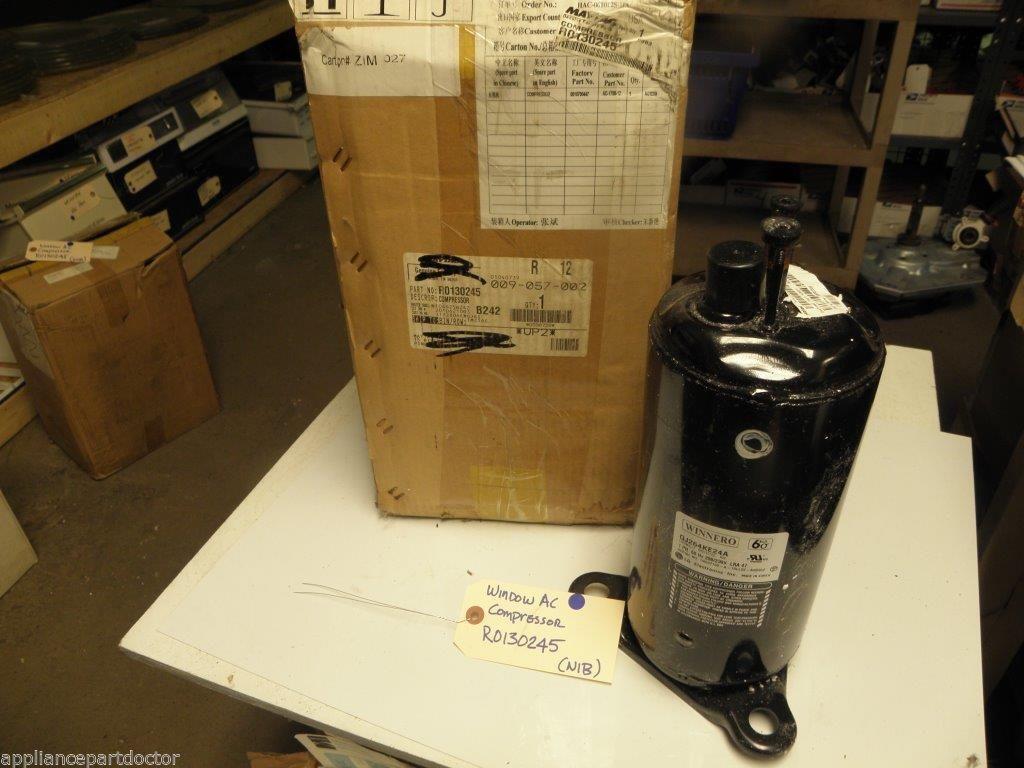 Whirlpool Window AC R0130245 Compressor  R22 NEW IN BOX