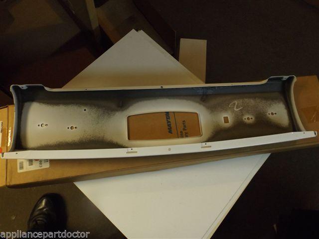 Maytag Crosley Stove  74010359  PANEL BACKGUARD (WHT)  NEW IN BOX