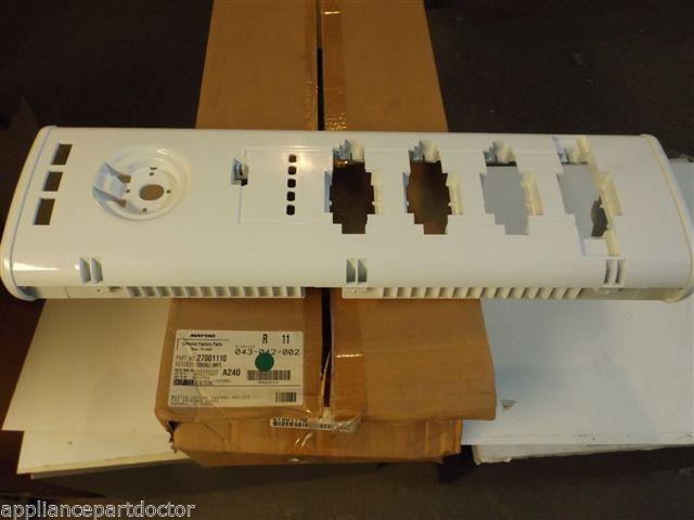 Maytag Crosley Dryer  27001110  Console (wht) NEW IN BOX