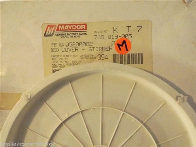AMANA MAGIC CHEF MICROWAVE 05200082 Cover - Stirrer     NEW IN BOX